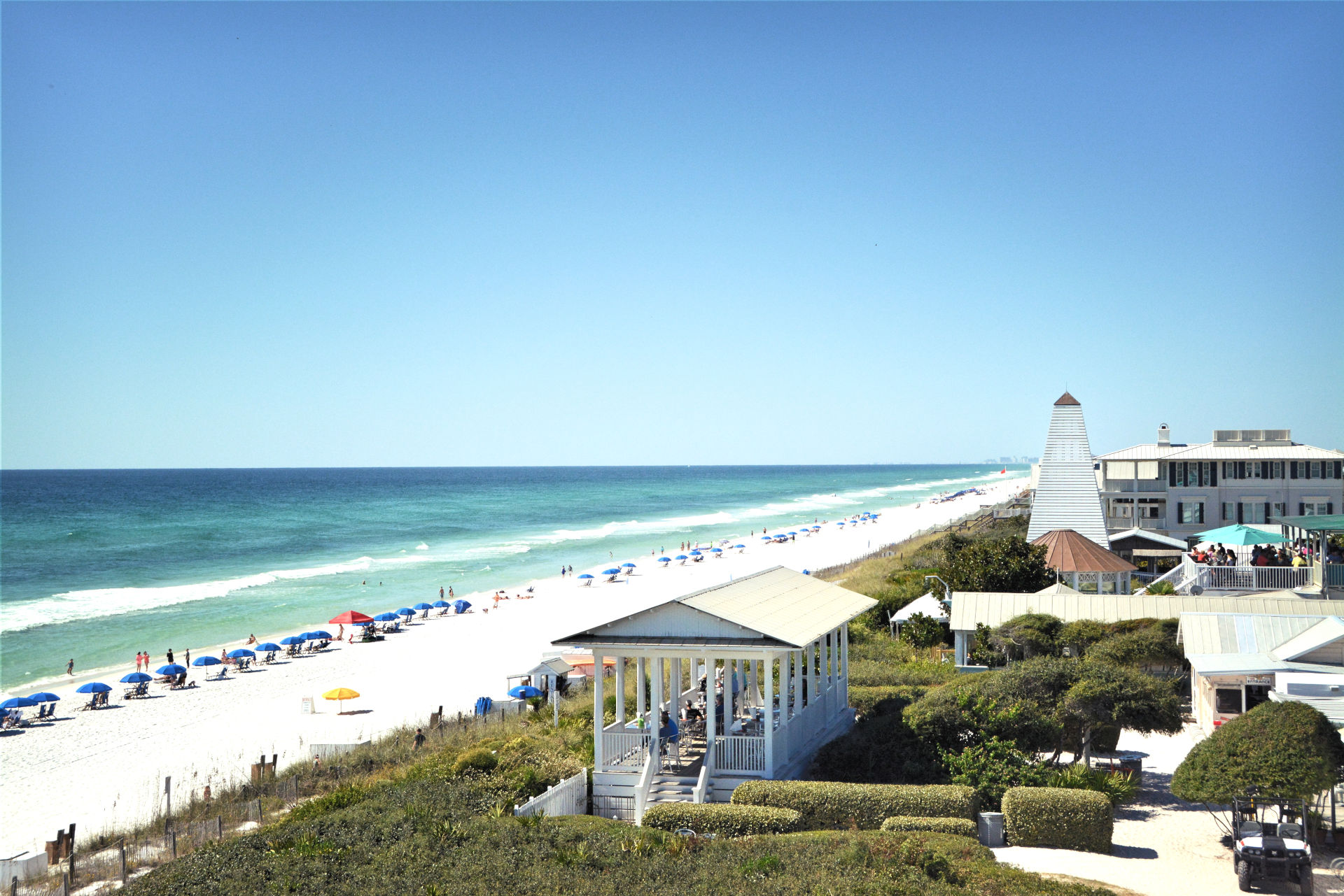 About the Beach you can visit from our vacation rentals on 30a