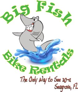 big fish bike rentals logo
