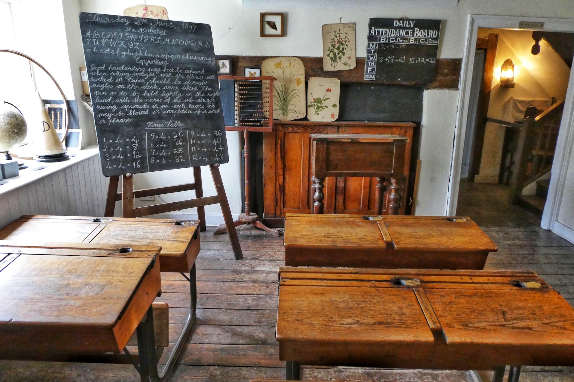 vintage classroom